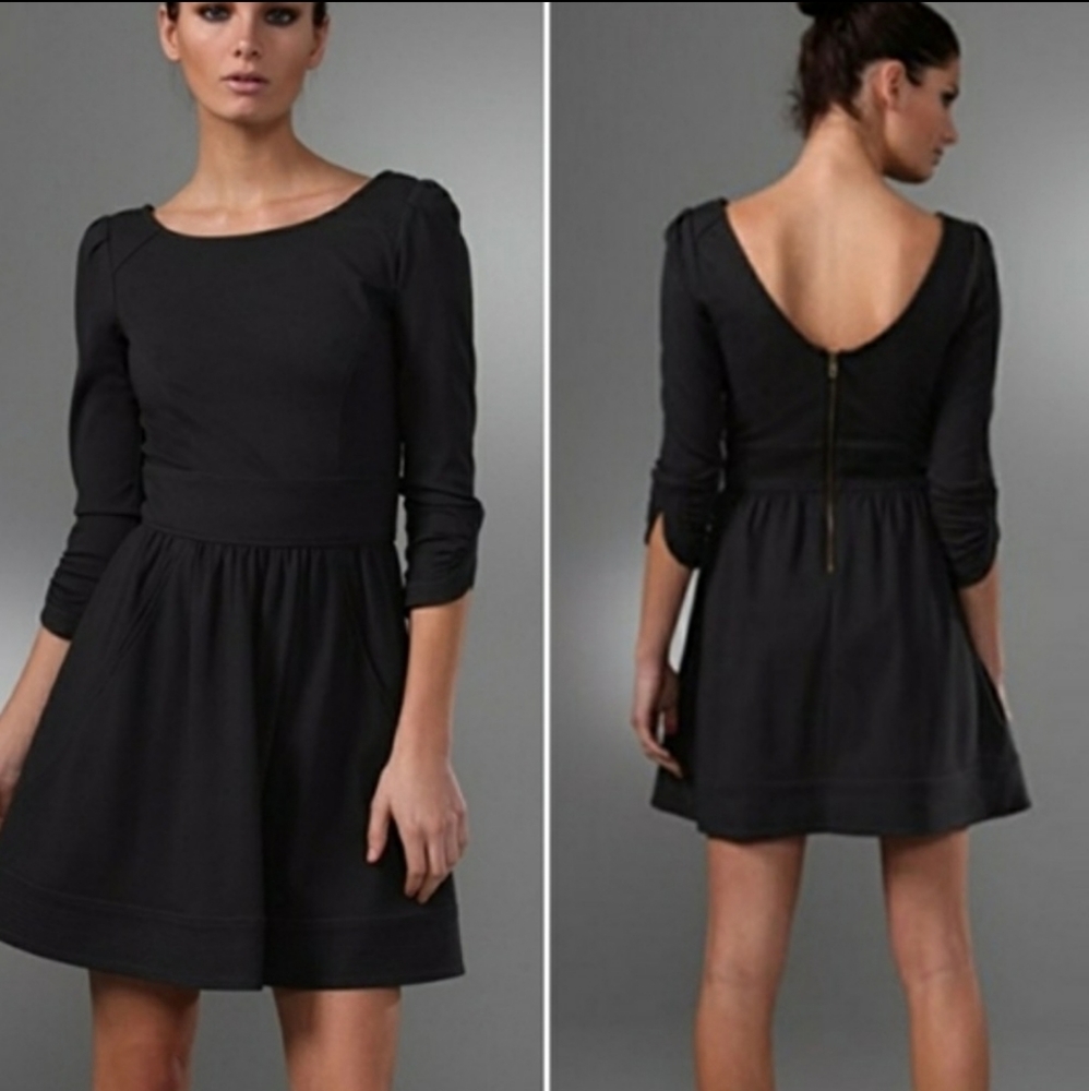 Diane Von Furstenberg Black Dress